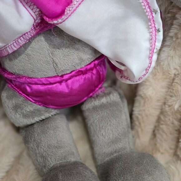 Fiesta Great Wolf lodge 16" Violet the Wolf NWT Pink dress and undies tags plush - Picture 9 of 11